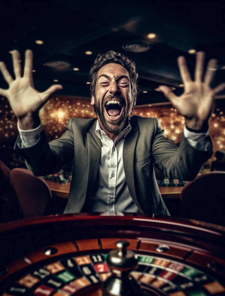 Close-up view of poker cards being dealt by live dealer with betting interface visible